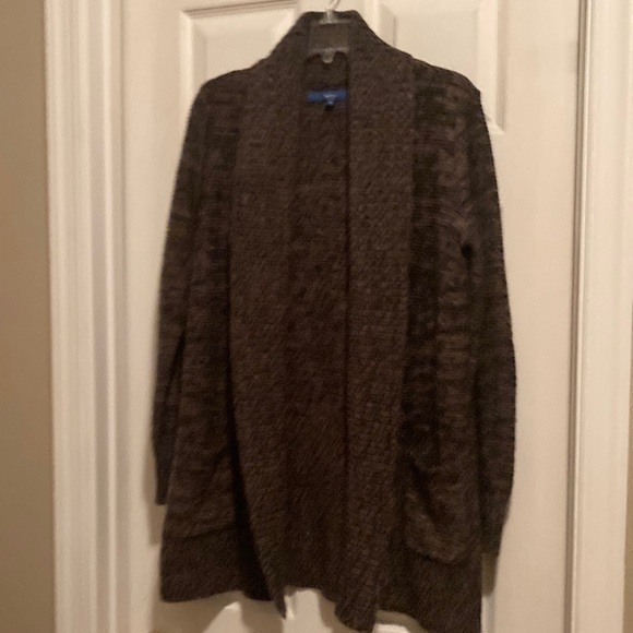 Apt. 9 Sweaters - Apt. 9 Dark Brown Women's Cardigan